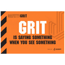 GRIT Banner - Saying Something