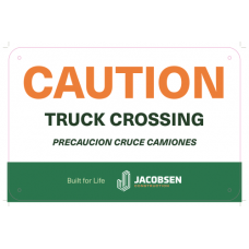 Caution Truck Crossing Caution Truck Crossing
