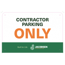 Contractor Parking Only Contractor Parking Only