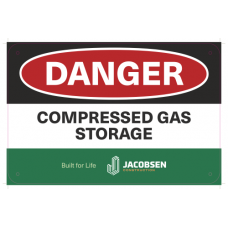 Danger Compressed Gas Storage Danger Compressed Gas Storage