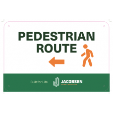 Pedestrian Route - Left