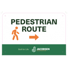 Pedestrian Route - Right