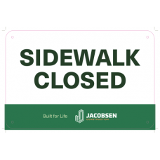 Sidewalk Closed